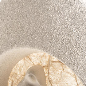 Árbol de navidad para pared en  arcilla beige s5