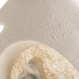 Árbol de navidad con base beige en arcilla s5