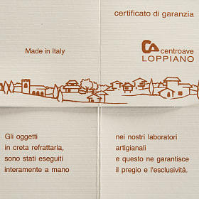 Árbol de navidad con base beige en arcilla s7