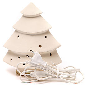 Sapin Noel Nativité lumière argile s2