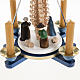 Presepe tedesco mod. Piramide legno fatto a mano s5