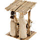 Presepe stilizzato Slovacchia fatto con pannocchie s4