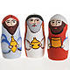 Pesebre ruso con Matrioska pintado a mano s6