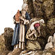 Landi Nativity set with grotto 11cm s4