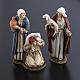 Pastorinha com jarras para Presépio Raffaello 15 cm madeira pintada s5