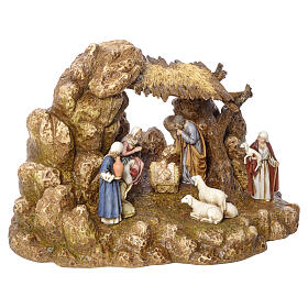 Presepe con capanna Landi 11 cm