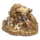 Nativity scene with stable by Landi, 11cm s10