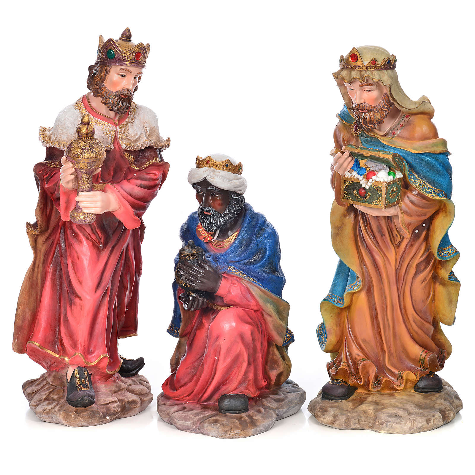 large resin nativity figures