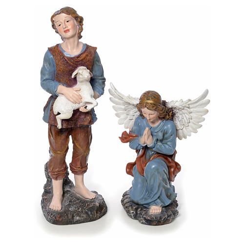Nativity scene in resin, 12 figurines 85cm 4