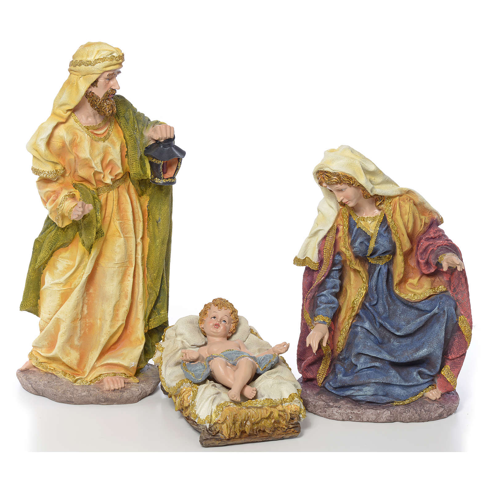 Nativity scene in resin, 12 figurines 63cm online sales on HOLYART.co.uk