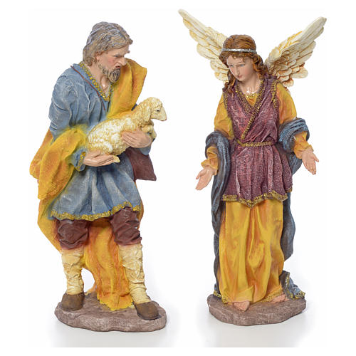 Nativity scene in resin, 12 figurines 63cm 4