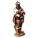 Tre Re Magi 12 cm legno presepe mod. Valgardena s4