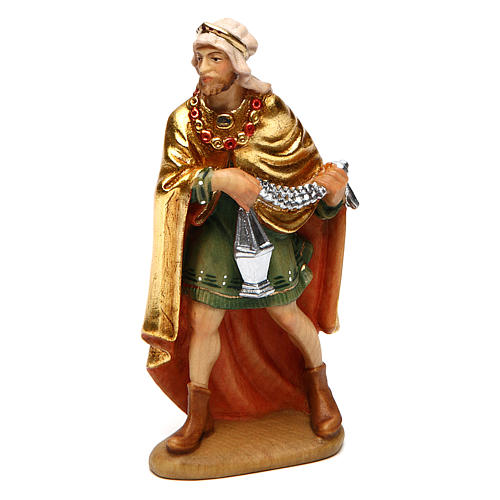Three wise Kings wooden figurine 12cm, Val Gardena Model 2