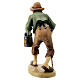 Shepherd with lantern figurine 12cm, Val Gardena Model s5