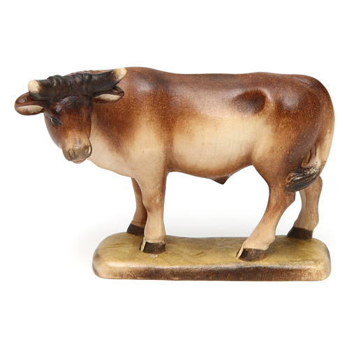 Ox figurine 12cm, Val Gardena Model 1