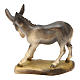 Donkey figurine 12cm, Val Gardena Model s3