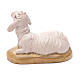 Lying sheep figurine, Val Gardena Model 12cm s2