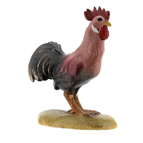 Cock figurine, Val Gardena Model 12cm 3