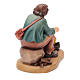 Shepherd with fire figurine, Val Gardena Model 12cm s4
