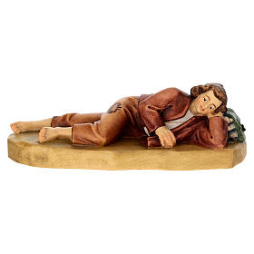 Sleeping man figurine, Val Gardena Model 12cm