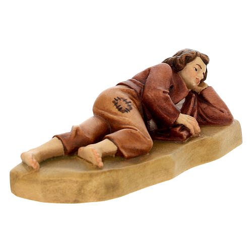 Sleeping man figurine, Val Gardena Model 12cm 3