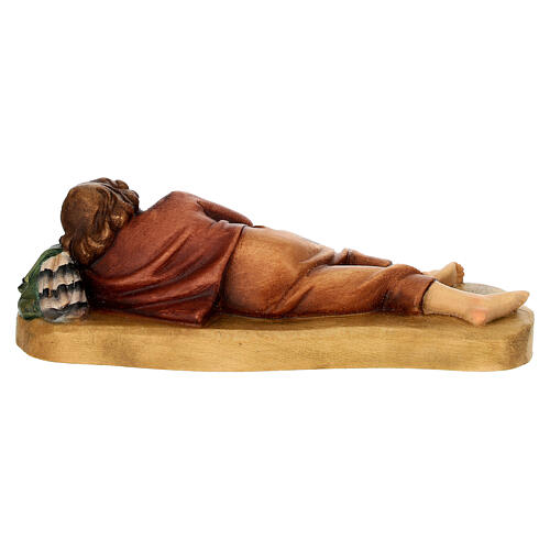 Sleeping man figurine, Val Gardena Model 12cm 4