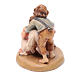 Young shepherds figurine, Val Gardena Model 12cm s4