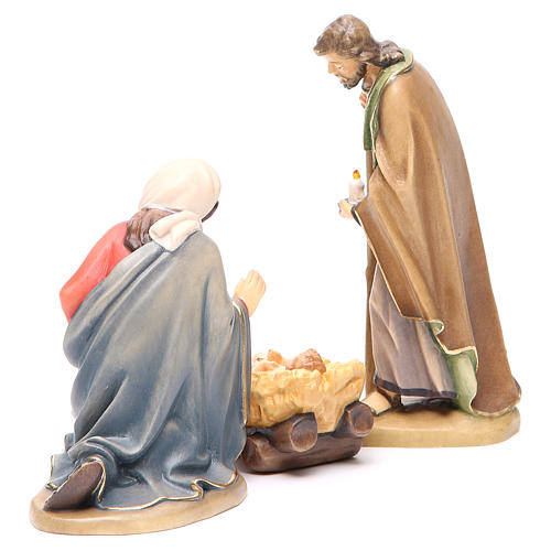 Holy Family, Orient model in painted Valgardena wood 3