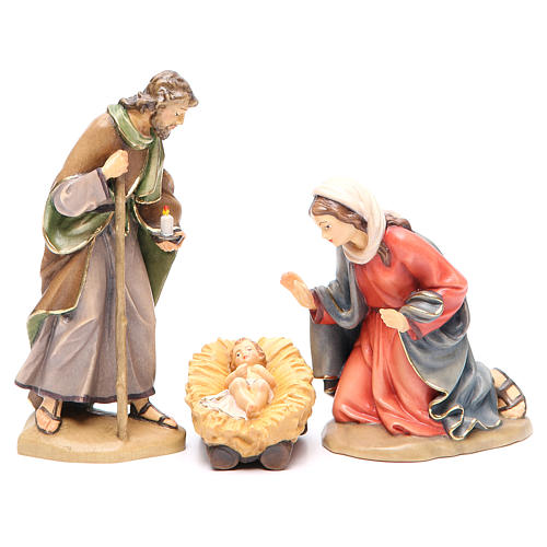 Holy Family, Orient model in painted Valgardena wood 1