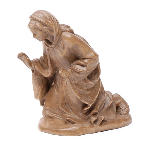 Holy Family, Orient model in patinated Valgardena wood 3