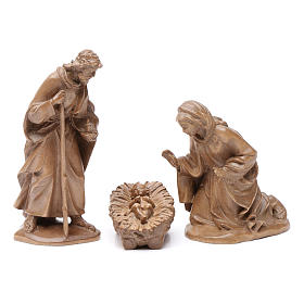 Sacra Famiglia mod. Orient legno Valgardena patinato
