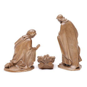 Holy Family, Orient model in patinated Valgardena wood