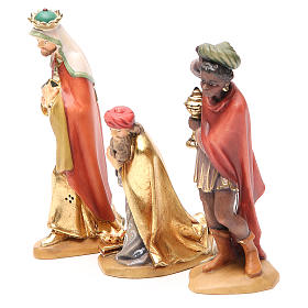 Reyes Magos, mod. Orient, Madera de la Valgardena pintada