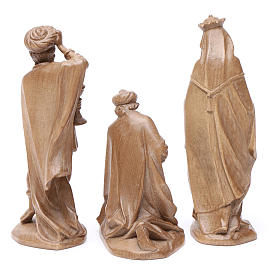 Wise Kings, Orient model in patinated Valgardena wood