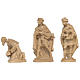 Wise Kings for nativities in patinated Valgardena wood s1