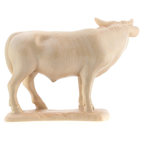 Ox and donkey for nativities in Valgardena wood, natural wax 8