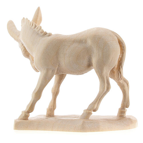 Ox and donkey for nativities in Valgardena wood, natural wax 9