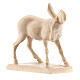 Ox and donkey for nativities in Valgardena wood, natural wax s5