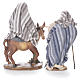 Fuga dall'Egitto 24 cm resina stoffa grigio beige s3