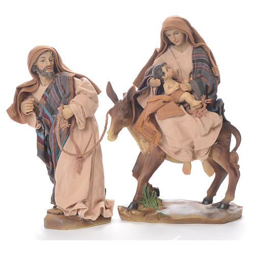Fuga dall'Egitto 24 cm marrone beige 1
