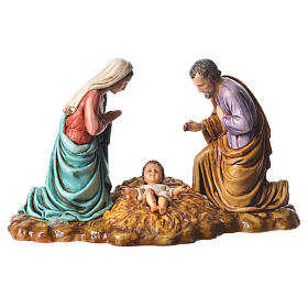 Complete nativity, 9cm Moranduzzo, 14 pieces