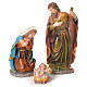 Complete nativity set in resin, 12 figurines 45cm s2