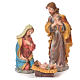 Complete nativity set in resin, 11 figurines 50cm s2