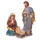 Nativity set in resin, 10 figurines measuring 44cm s2