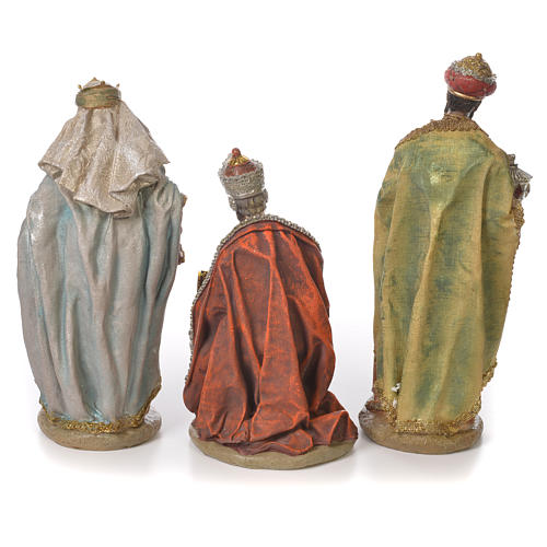 Complete nativity set in resin, 8 figurines 30cm 4