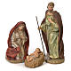 Complete nativity set in resin, 8 figurines 30cm s2