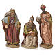 Complete nativity set in resin, 8 figurines 30cm s3