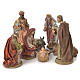 Presepe resina 8pz 30cm s1