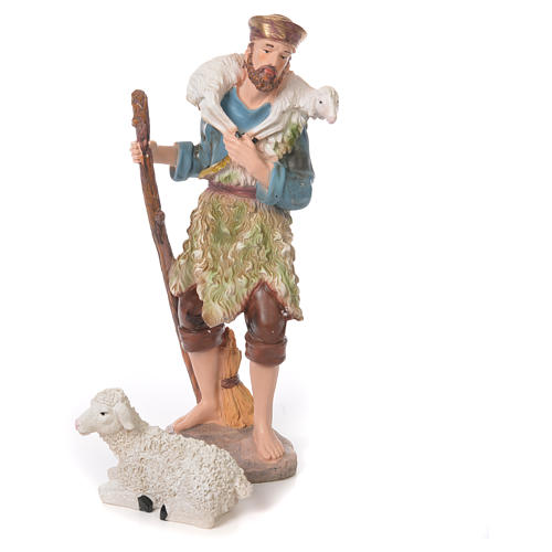 Presepe completo resina 9pz 27cm 3