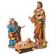 Complete nativity set in resin, 9 figurines 27cm s2